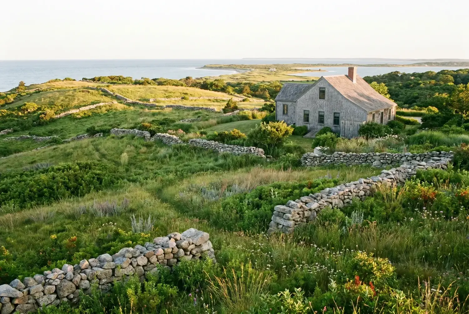 Landscaping in Chilmark, Martha's Vineyard