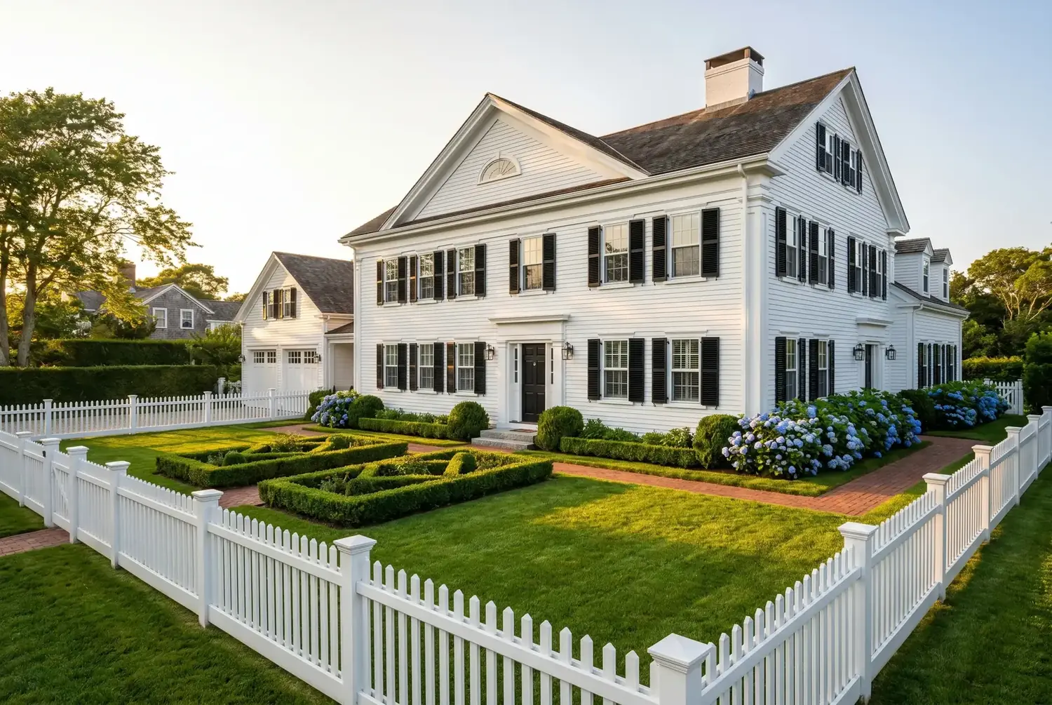 Landscaping in Edgartown, Martha's Vineyard
