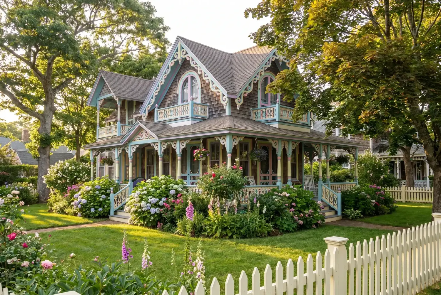 Landscaping in Oak Bluffs, Martha's Vineyard