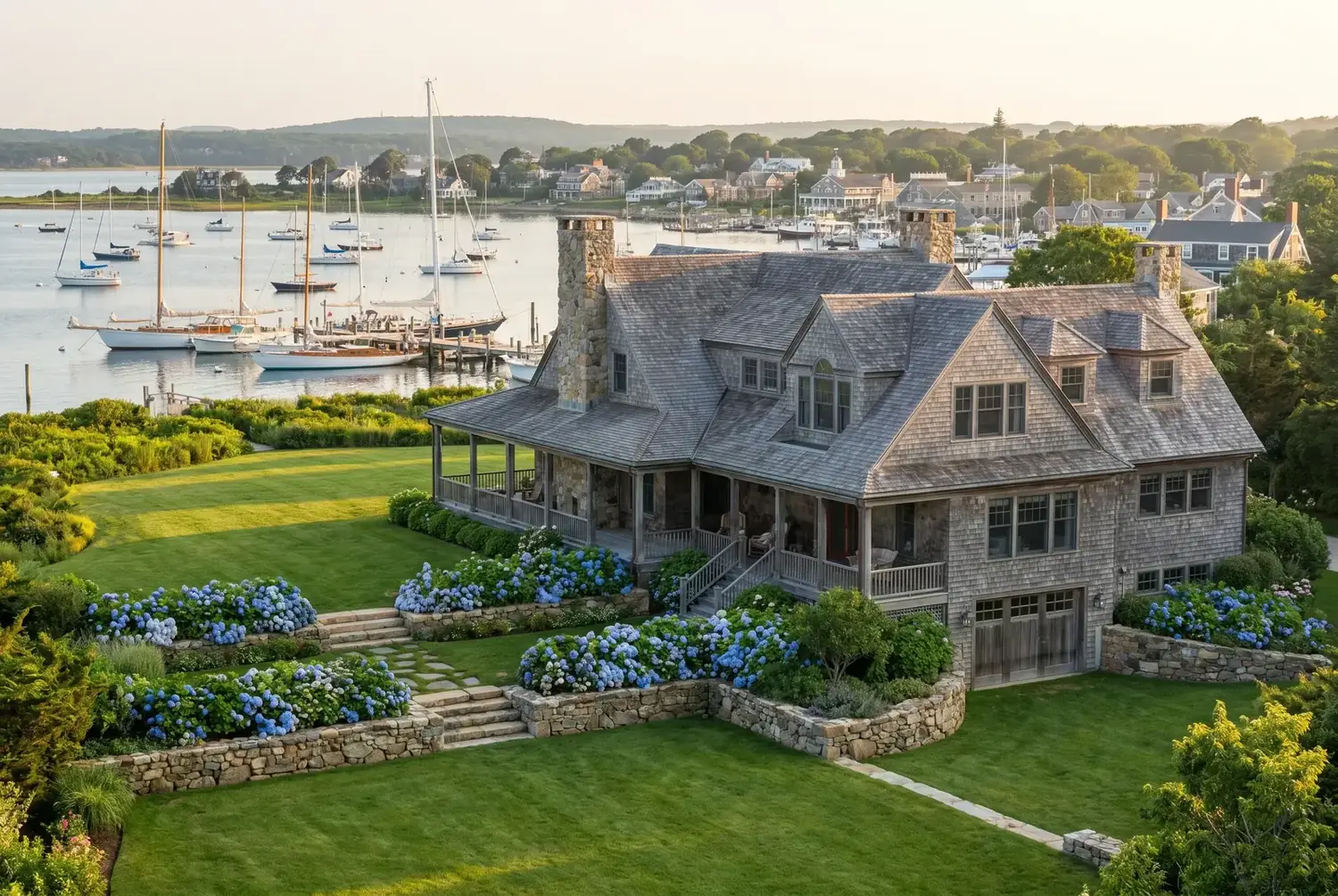 Landscaping in Vineyard Haven, Martha's Vineyard