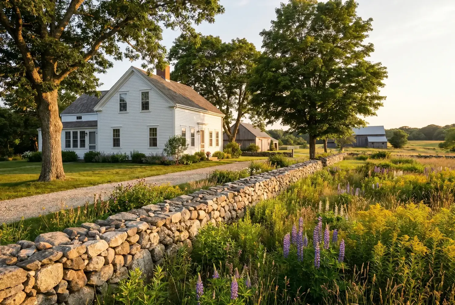 Landscaping in West Tisbury, Martha's Vineyard